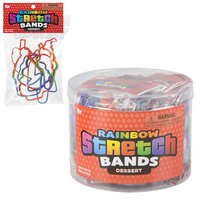 Dessert Rainbow Silicone Stretch Bands