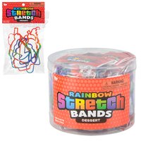 Dessert Rainbow Silicone Stretch Bands