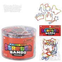 Princess Rainbow Silicone Stretch Bands