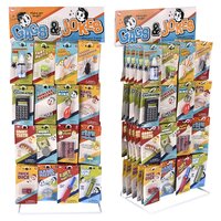 Counter Top Display Rack With Gags And Jokes Bundle