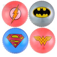 18" Justice League Logo Knobby Ball 48ct