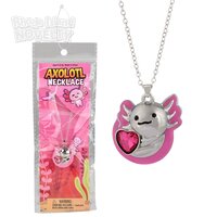 18" Axolotl Stone Necklace