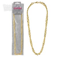 Metal Curb Chain Necklace 19.65"