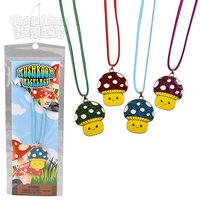 16" Mushroom Necklace