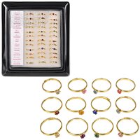 Birthstone Ring W/Display Stand 0.75"