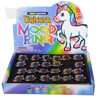 Unicorn Mood Ring 1" (24pcs/unit)
