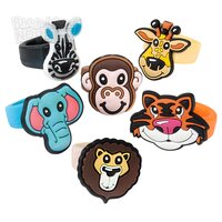 Zoo Animal Rubber Ring 1"