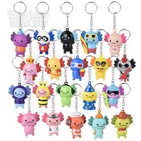 1.5" Collectible Axolotl Keychains 20ct