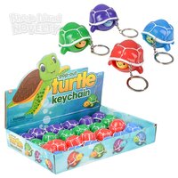 2" Pop Out Turtle Keychain