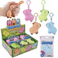 3.25" Capybara Squish Backpack Clip