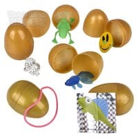 2" Toy Filled Gold Egg (300pcs/case)