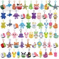 Plush Clip On Mix 3"-5" 144 Pcs/Case