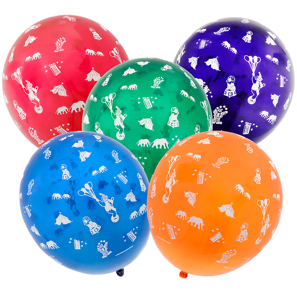 Nerdy Words Bobber Latex Balloons (16 pcs) Summer Fishing Party Decorations