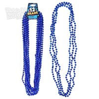 33" 7mm Blue Beads