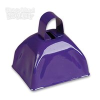 3" Purple Metal Cowbell
