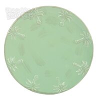 8" Ceramic Palm Tree Plate Set