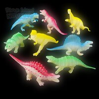 5.5" Glow In Dark Dinosaurs