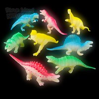 5.5" Glow In Dark Dinosaurs