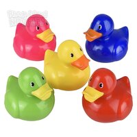 3.5" Bath Time Ducky-Assorted Colors