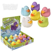 3.5" Bath Time Ducky-Assorted Colors