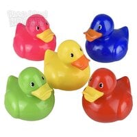 3.5" Bath Time Ducky-Assorted Colors