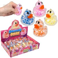 2.3" Mini Squeezy Foam Bead Ducky 24ct