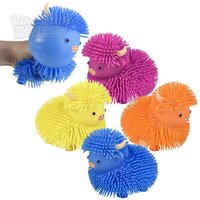 5" Highland Cow Puffer-Assorted Colors