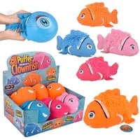 10.75" Shaggy Puffer Clownfish 6ct