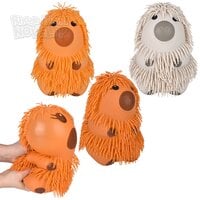 8" Shaggy Puffer Capybara