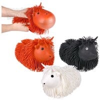 8.75" Shaggy Highland Cow Puffer