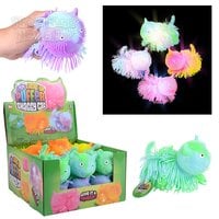 5.5" Light-Up Shaggy Cat Puffer