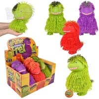 10" Shaggy Puffer T-Rex 6ct