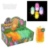 6" Snake Puffer Light-Up Wiggler
