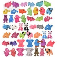 Big Rubber Animal Collectible Mix 6-9" 96ct