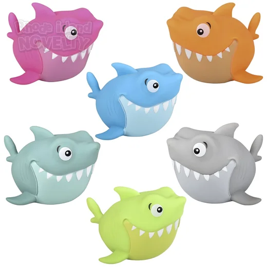 Large rubber deals shark toy