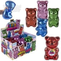 7" Sparkle Puffer Gummy Bear 6ct