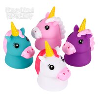 2.5" Rubber Water Squirting Unicorn