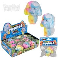 2.75" Sticky Rainbow Poodle 12ct