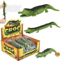 10" Stretchy Sand Crocodile
