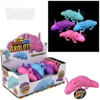 7.5" Light-Up Wiggle Sensory Axolotl