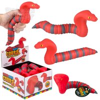 8" Wiggle Sensory King Cobra 12ct