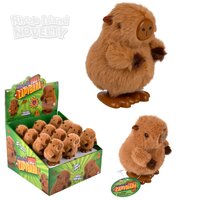 3.33" Wind-Up Fuzzy Capybara 24ct