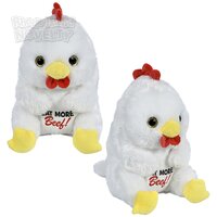8.5" Belly Buddy Chicken Eat More Beef