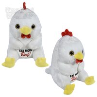 13" Belly Buddy Chicken Eat More Beef (SS)