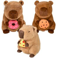 12" Capybara Holding Food