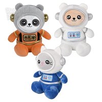 8.5" Dressed Astronaut Animals