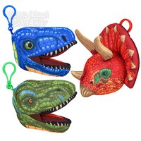 5" Dinosaur Head Keychains
