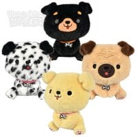 9" Kawaii Mink Dogs