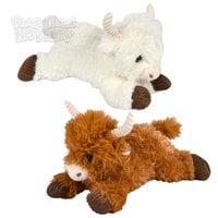 12" Laying Highland Cow