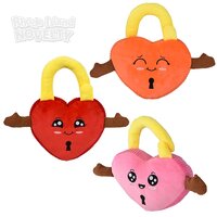 9" Padlock Heart